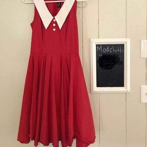 Vintage red dress